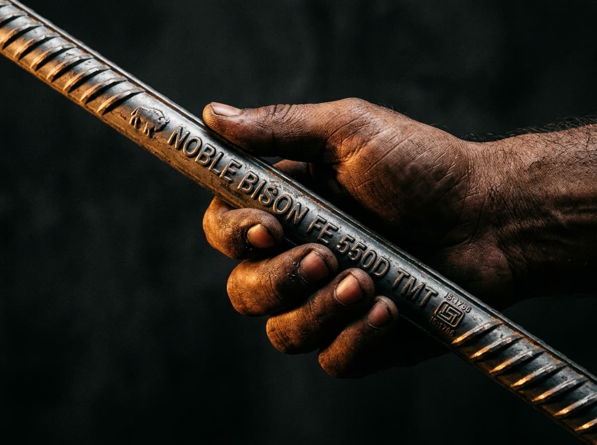 Noble Bison FE 550D TMT rebar