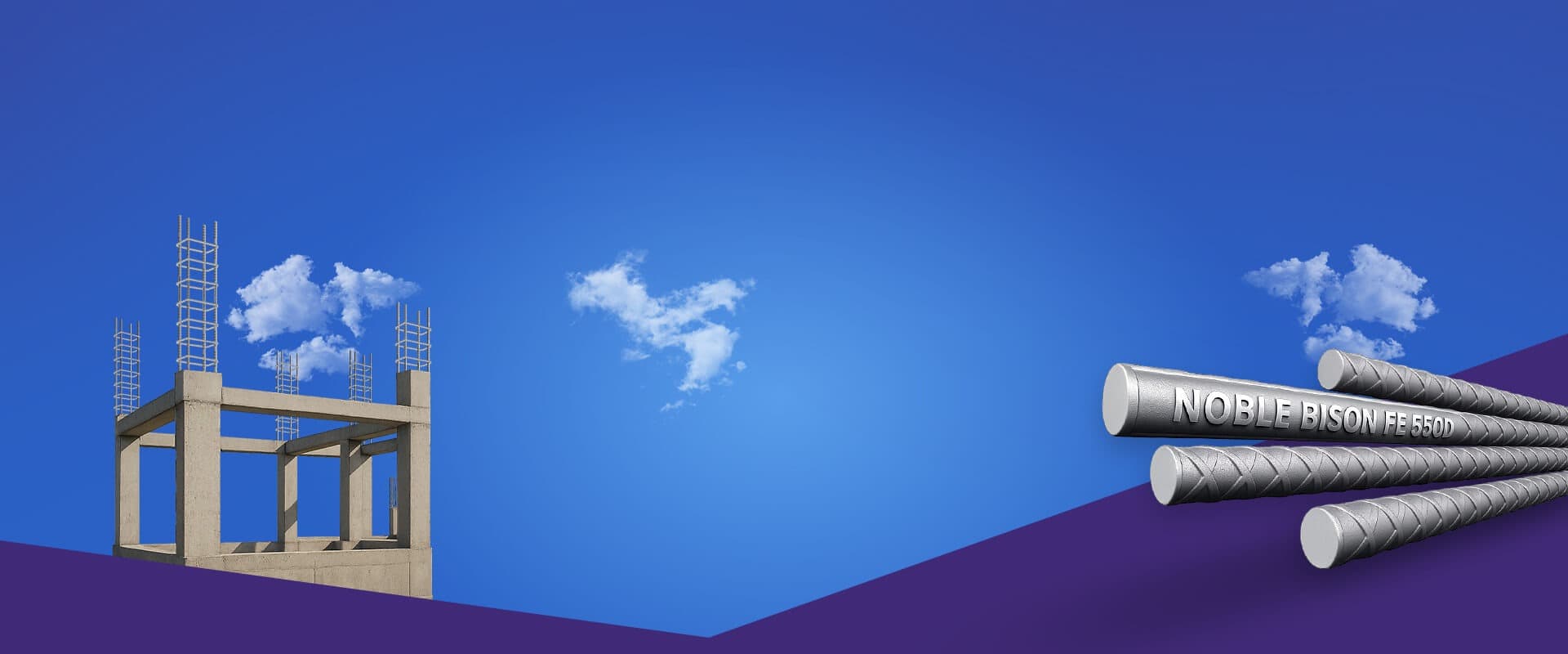 Durable structures built with Noble Bison TMT bars